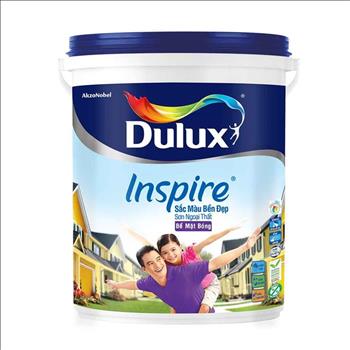 Sơn Dulux Inspire Ngoại Thất  Bề Mặt Bóng - 18L
