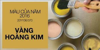 Xu hướng màu sơn nhà 2016