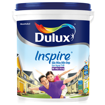Sơn Dulux Inspire Ngoại Thất  Bề Mặt Bóng - 15L
